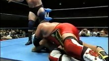 2000.09.02g-AJPW-Toshiaki Kawada, Steve Williams VS Stan Hansen, Genichiro Tenryu