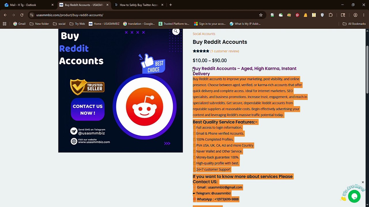 Top Best Site To Buy Reddit Accounts In World