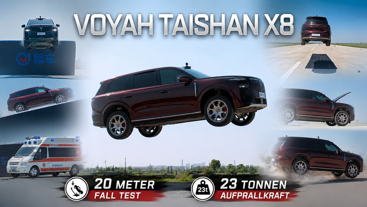 Voyah Taishan X8 im Härtetest: Hält der Luxus-SUV stand?