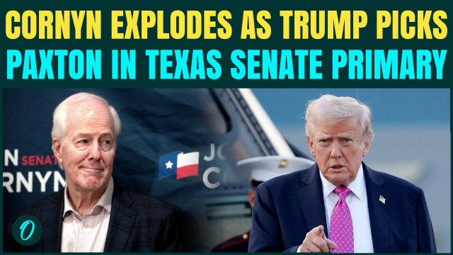 Texas Senate RUNOFF: John Cornyn FIRES at Trump in His FINAL PITCH Ahead of Texas U.S Senate Vote