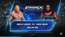 WWE 2K25 - Brock Lesnar vs. Mark Henry