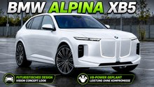 BMW Alpina XB5 als spektakuläres CGI mit Vision-Concept-Look
