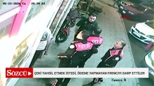 Yıkandı dedikleri çeki tahsil etmek istedi, ödeme yapmayan fırıncıyı darp ettiler