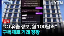 [단독] "CJ 유출 정보, 월 100달러"...구독제로 거래 정황 / YTN