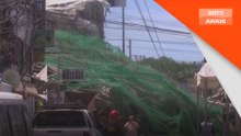 26 diselamatkan selepas bangunan runtuh di Utara Filipina