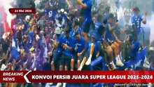 Momen Piala Super League Diarak Bobotoh, Rayakan Kemenangan