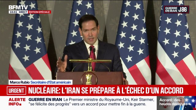 Guerre au Moyen-Orient: Marco Rubio assure que l'Iran n'aura jamais l'arme nucléaire tant que Donald Trump est président des États-Unis