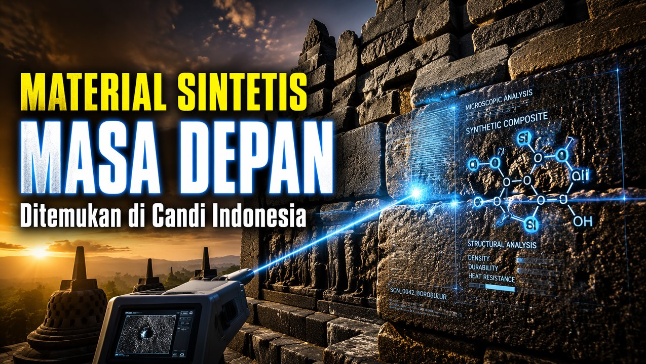 Analisis Mikroskopis Buktikan Candi Indonesia Dibuat dari Material Super Canggih