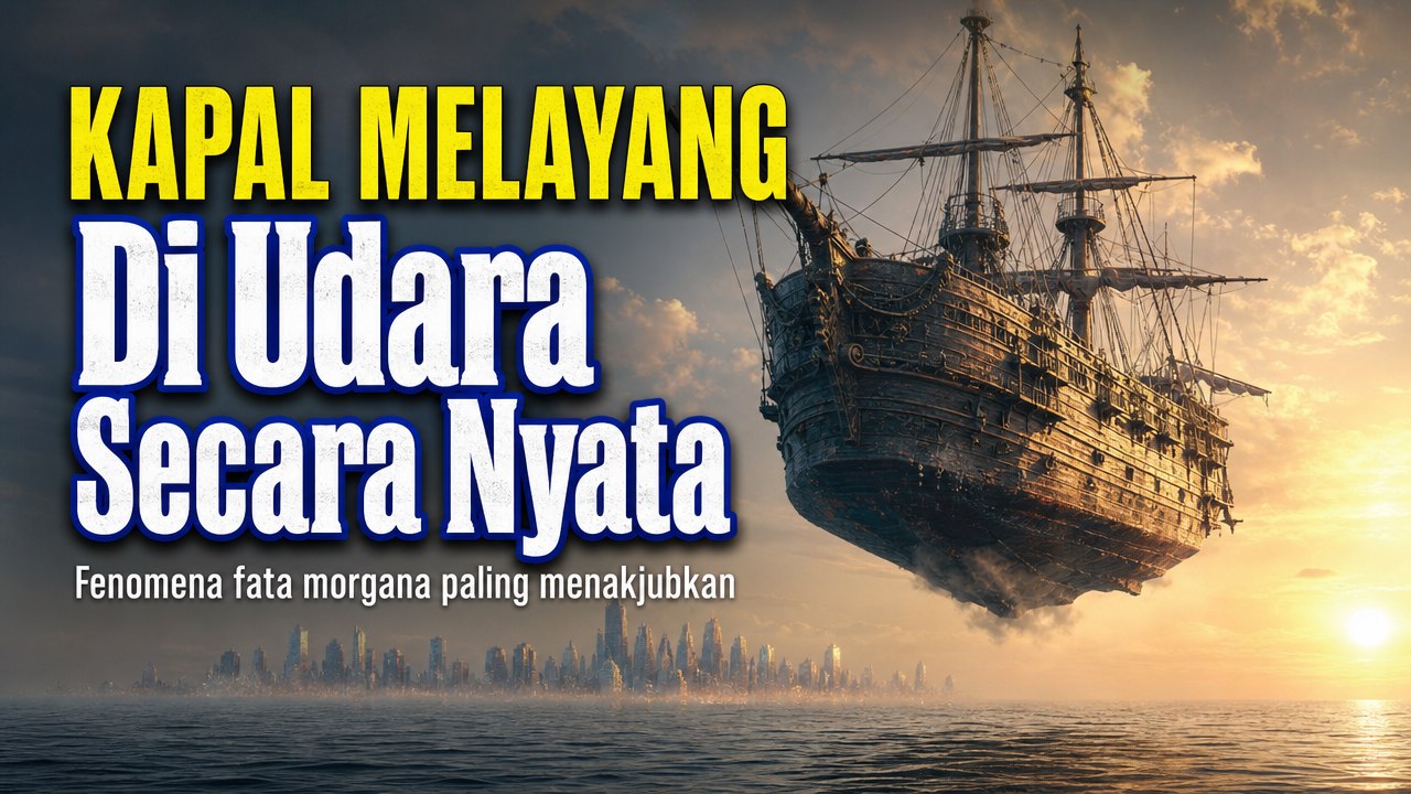 Ilusi Optik Paling Kompleks di Alam: Fata Morgana Menciptakan Kota Melayang