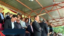 Un palco a la altura de un Clásico de la Copa de Campeones: Butragueño, Luis de la Fuente, Fran Soto...