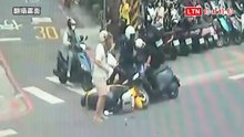 又見毒駕！拒檢逃1公里闖紅燈撞傷人 中和警壓制搜出喪屍煙彈