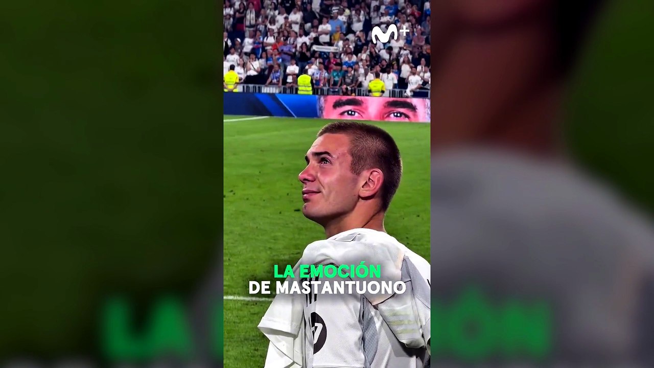Mastantuono rompió a llorar en el adiós de Carvajal