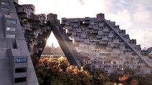 Ein riesiger, modularer Wohnkomplex, mit Hilfe von Lego entworfen und wirklich gebaut: Die Unreal Engine zeigt, wie Habitat 67 hätte sein sollen