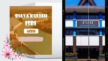 Biaya Kuliah Institut Seni Budaya Indonesia ISBI Aceh T.A 2025