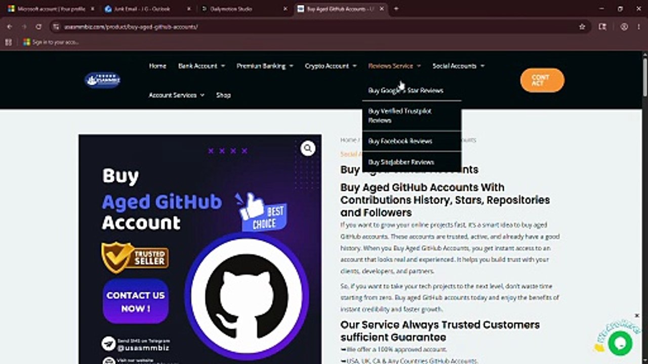 Best Top Site To Buy Aged GitHub Accounts In Online