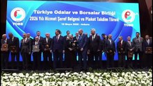 Mesleğinde 30 yılı doldurdu, plaketini Cumhurbaşkanı Erdoğan’ın elinden aldı