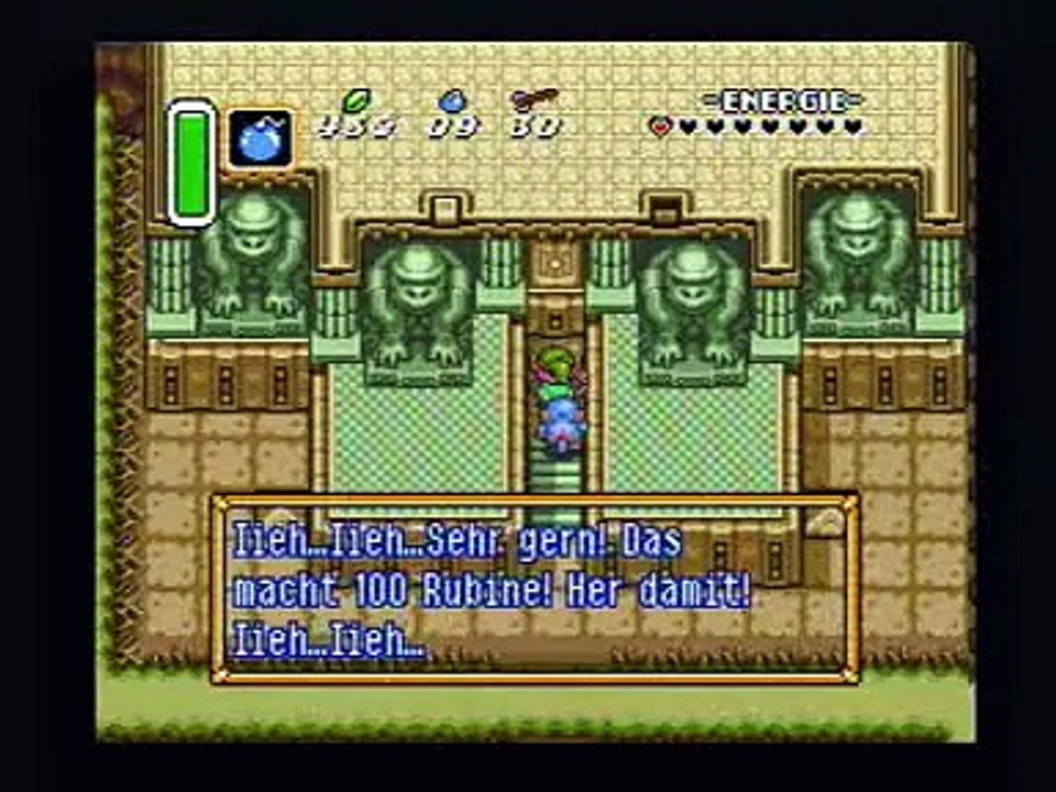 Let's Play Zelda: A Link to the Past (Blind German) - Part 31 - Der Affe führt in den Tempel