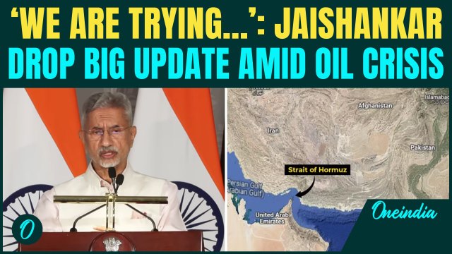 Jaishankar Drops BOMBSHELL on Oil Crisis Alongside Rubio Amid Hormuz Blockade by Iran Army