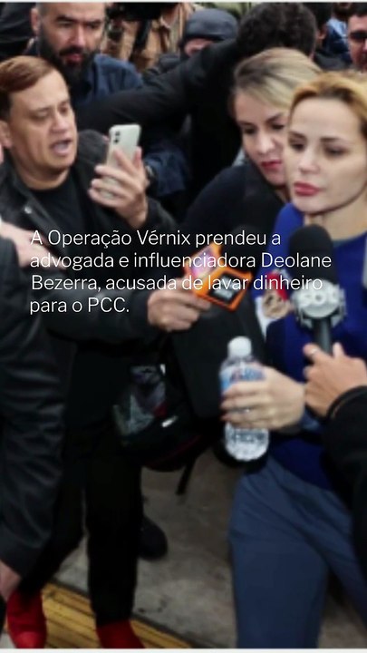 Vídeo - Polícia diz que Deolane lavou um “oceano de dinheiro do PCC”
