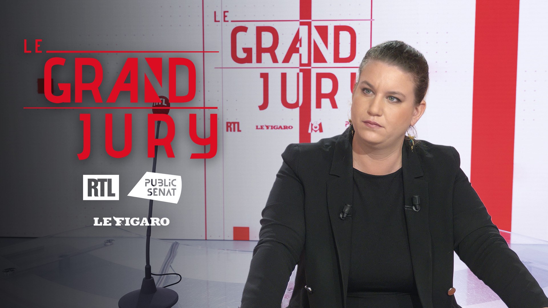 Mathilde Panot, invitée du Grand Jury