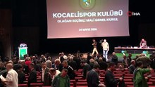 Kocaelispor’da kongre sürüyor, söz delegelerde | Ajansspor | IHA
