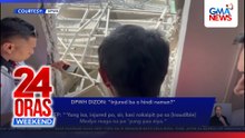 Malaysian national killed in building collapse | 24 Oras Weekend