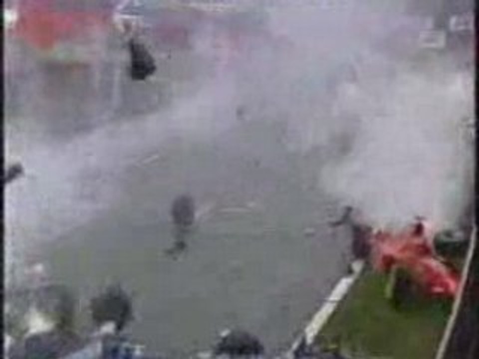 Accidente multitudinario en Spa 98