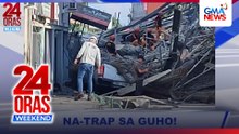 Kaanak ng mga na-trap sa gumuhong ginagawang gusali sa Pampanga, labis ang pag-aalala habang naghihintay ng update | 24 Oras Weekend