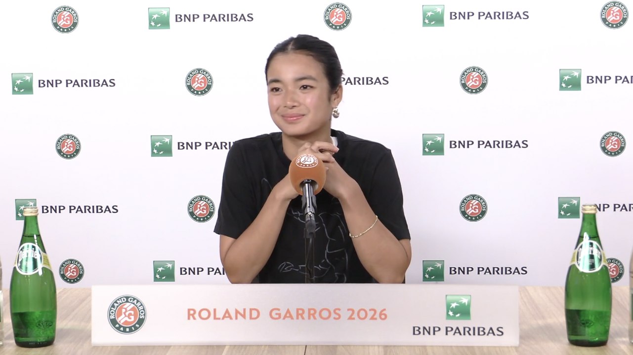 Roland-Garros 2026 - Alexandra Eala, la Philippine avant de débuter son Roland-Garros