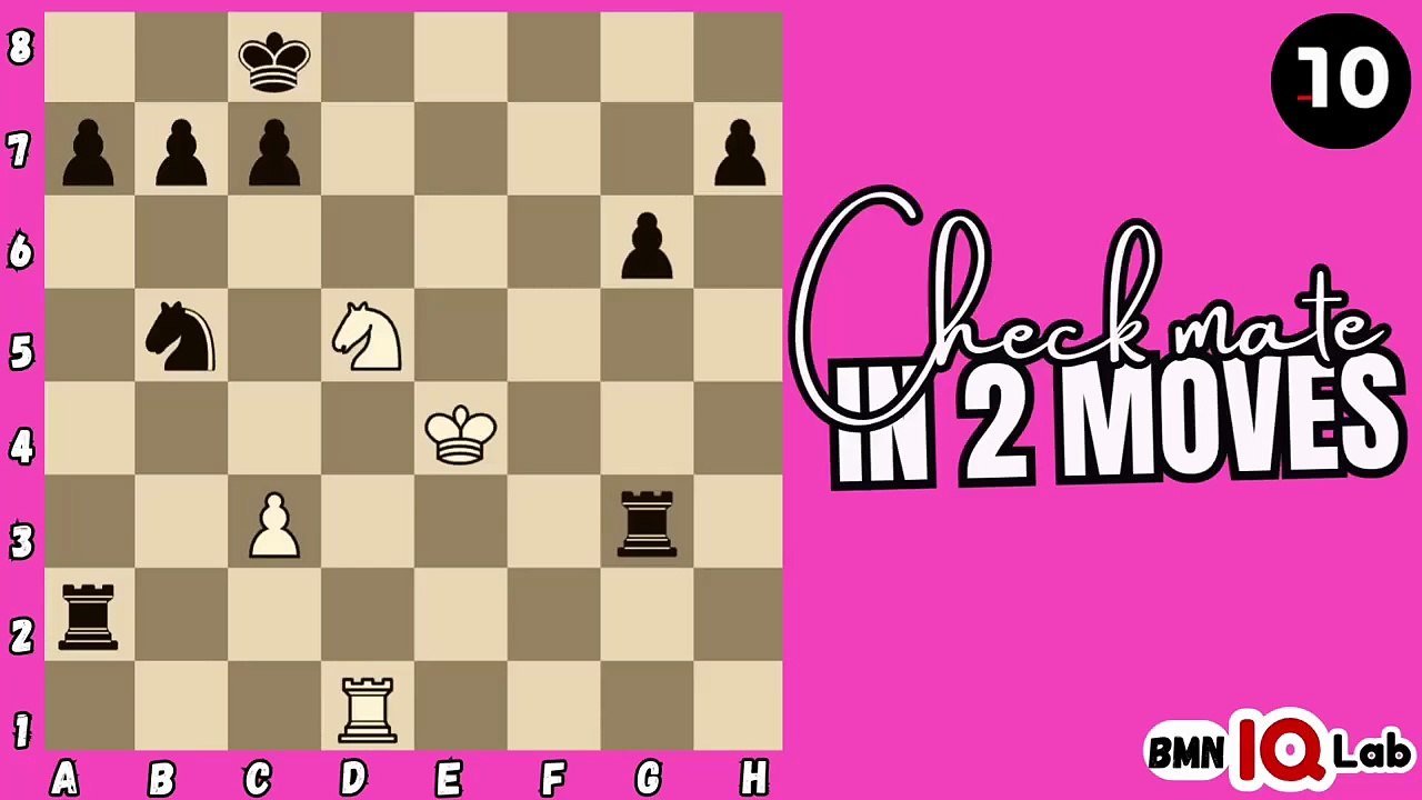 #ThinkFast 🧠⚡️ Can you checkmate in 2 moves? (Part 85) (White to play)♟️