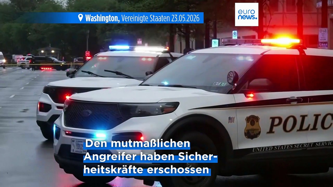 Schüsse nahe Weißem Haus: Secret Service erschießt Angreifer
