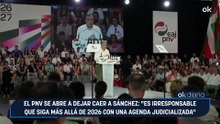 El PNV se abre a dejar caer a Sánchez: «Es irresponsable que siga más allá de 2026 con una agenda judicializada»