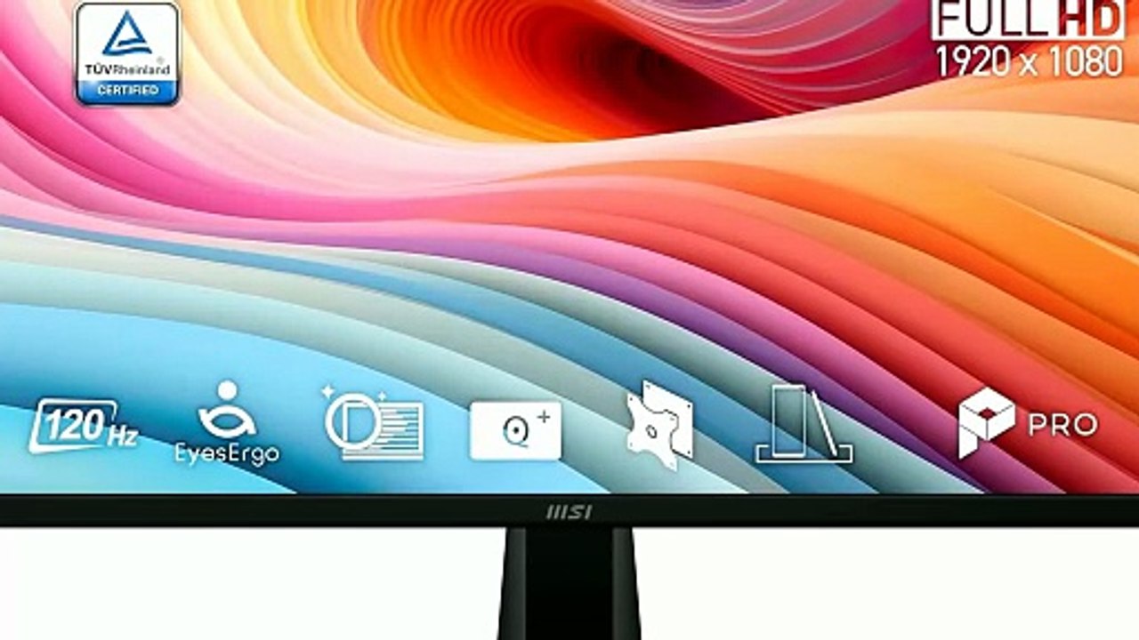 MSI PRO MP225 E12VL Monitor Review & Setup