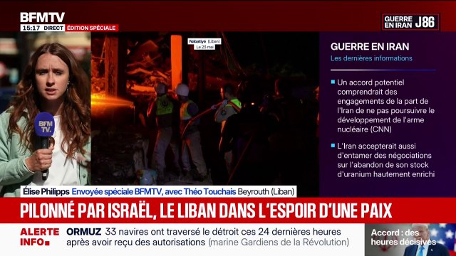 Guerre au Moyen-Orient: les Libanais redoutent qu'Israël ne poursuive ses frappes, même en cas d'accord Iran/États-Unis