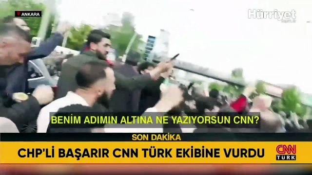 CNN TÜRK muhabirine saldırı