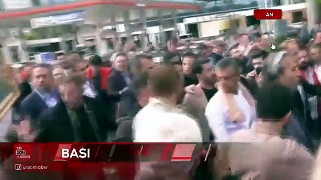 Ali Mahir Başarır, CNN Türk muhabirine saldırdı