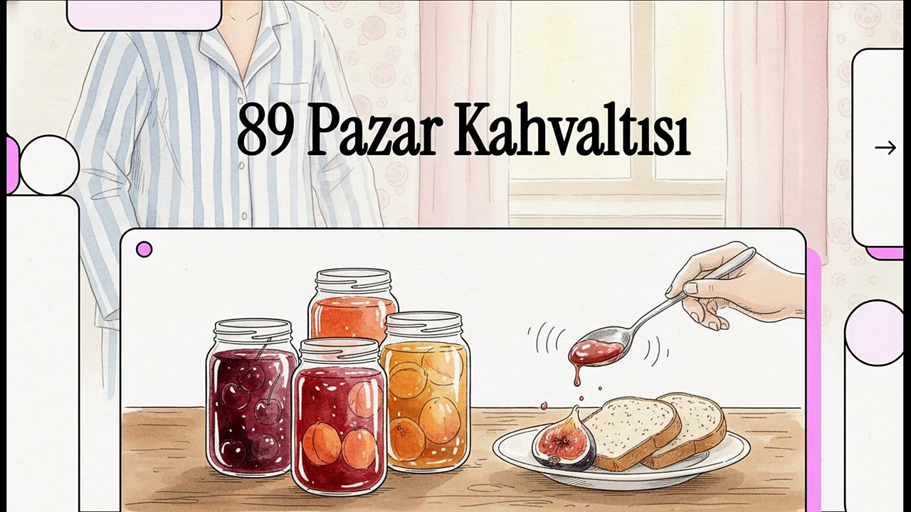Babamın Sümerbank Pijamalı Pazar Kahvaltısı - Uzak Türkiye – Arzu Güven