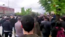 Özgür Özel, TOMA'ya çıkıp slogan attı