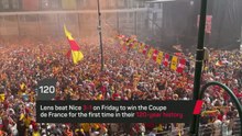 Lens celebrate maiden Coupe de France trophy