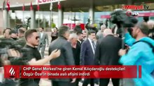 Özel'in CHP Genel Merkezi'ndeki afişi indirildi