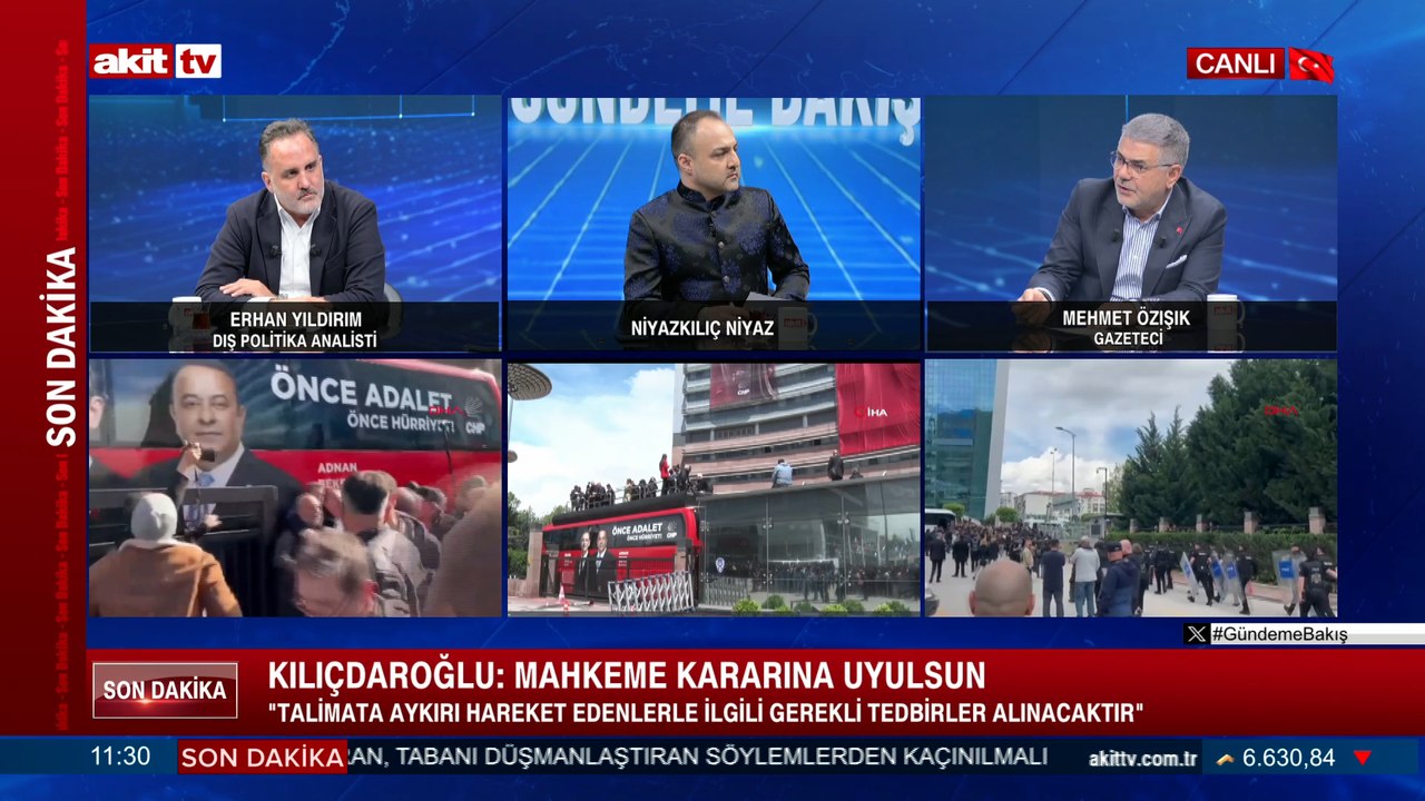 Gündeme Bakış - Niyazkılıç Niyaz, Erhan Yıldırım, Mehmet Özışık  - 24.05.2026