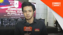 Ketibaan aktivis kemanusiaan GSF 2.0