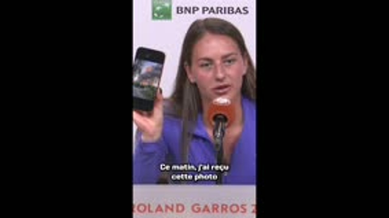 Roland-Garros - Kostyuk en larmes après son premier tour : "Ce matin, un missile est tombé à 100 mètres de chez mes parents"