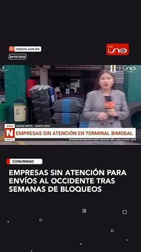 Empresas sin atención para envíos al occidente tras semanas de bloqueos