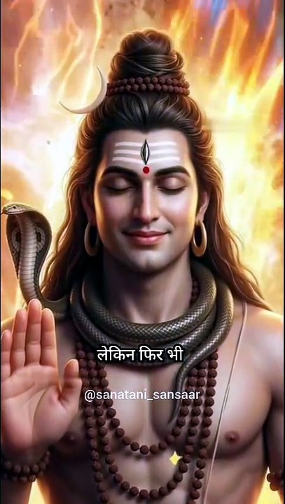 महादेव हर किसी से जल्दी प्रसन्न नहीं होते… 😳🔱 #mahadev #harharmahadev #shiv #bholenath #bhaktireel