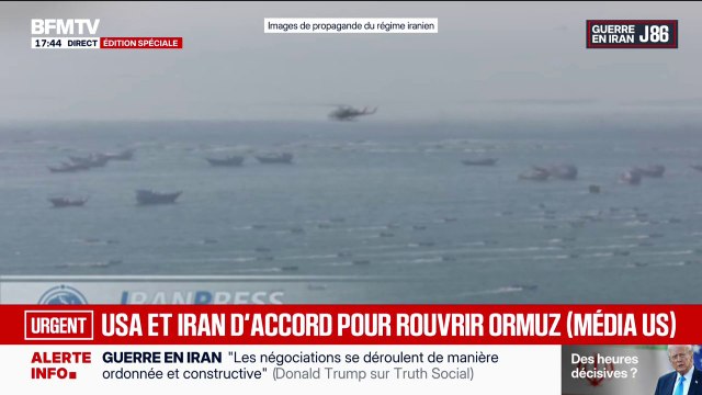 Selon le New York Times, les États-Unis et l'Iran seraient d'accord pour rouvrir le détroit d'Ormuz