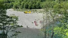 Piacenza, il video delle ricerche del 42enne morto annegato nel fiume Trebbia