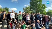 Bilgi Üniversitesi protestosunda üçüncü gün | Üniversite akademisyenleri: Mağduriyetimiz giderilene kadar burada eylemdeyiz