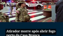 Atirador morre após abrir fogo perto da Casa Branca