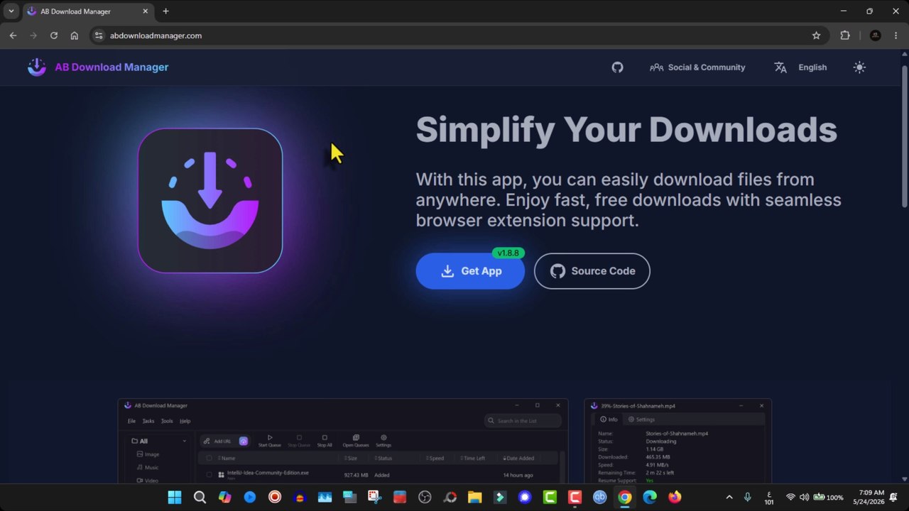 أفضل بديل مجاني لـ IDM ! تحميل سريع وخرافي